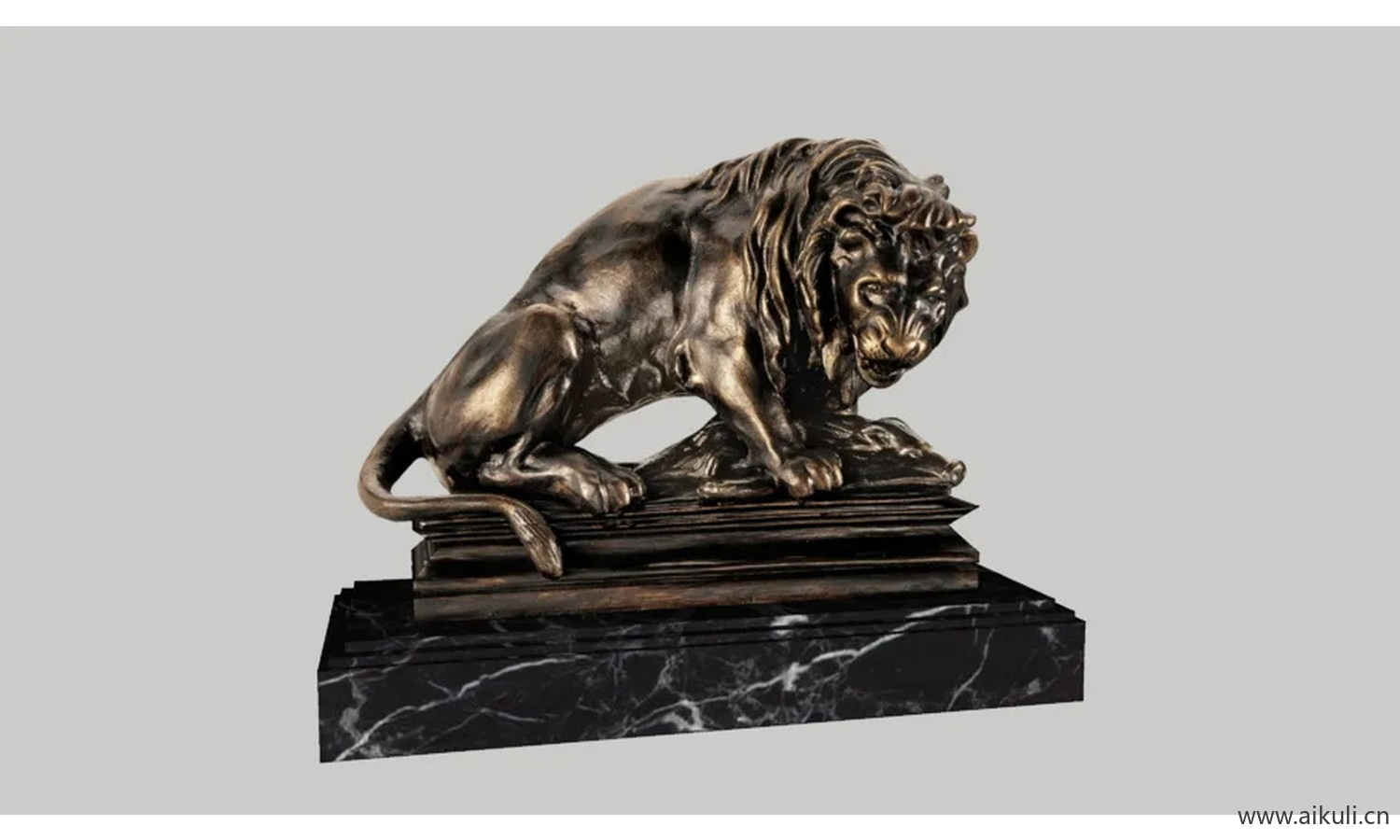 狮子雕塑 #古董 #黄铜 #装饰