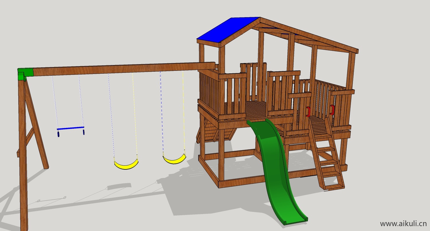 现代游乐设施儿童设施BA-SU免费模型