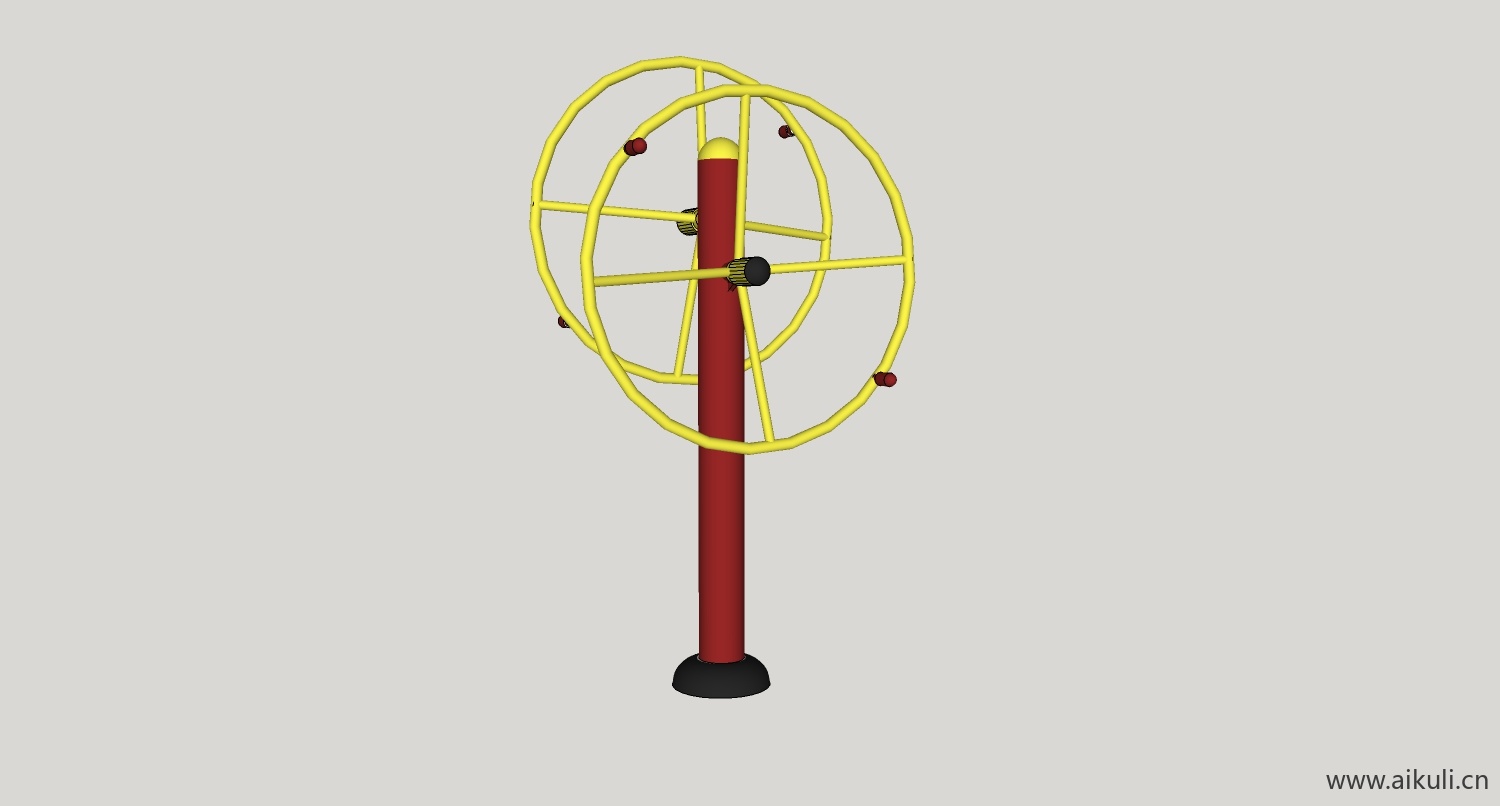 现代户外运动健身器材运动设备BM-SU免费模型