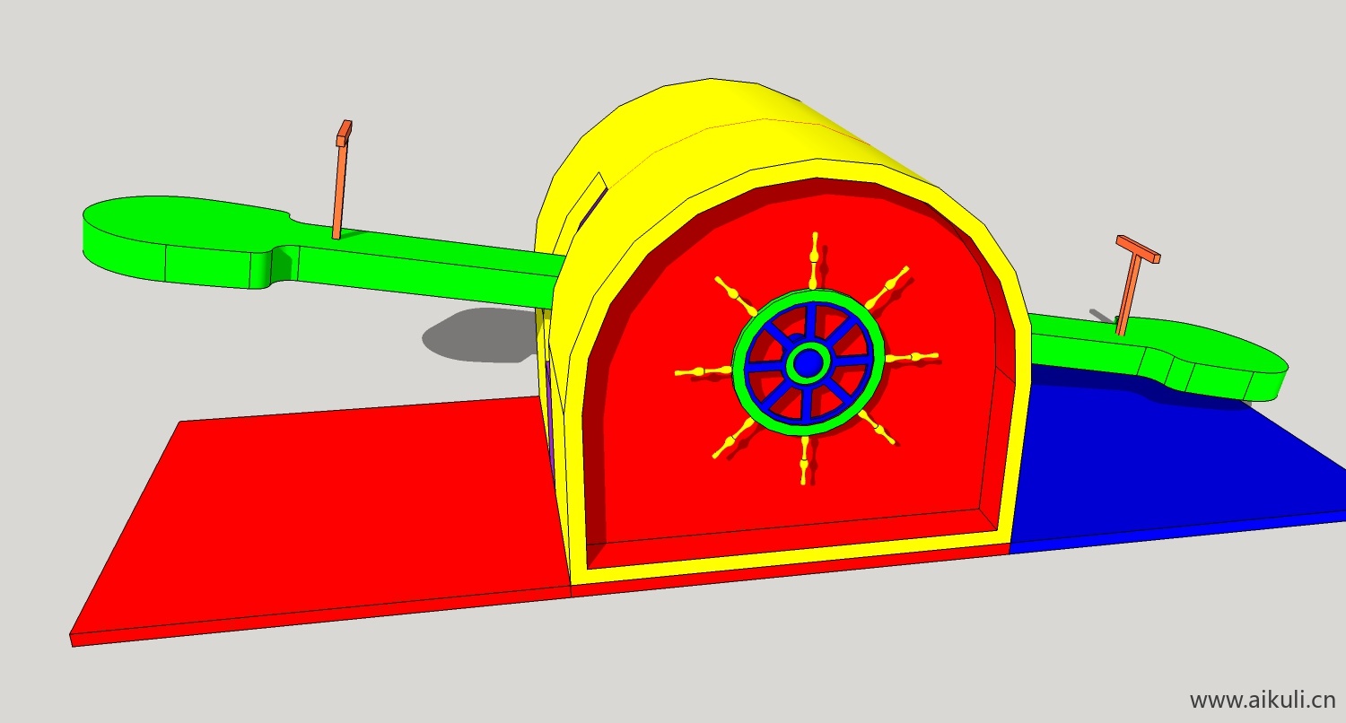 现代游乐设施儿童设施BC-SU免费模型