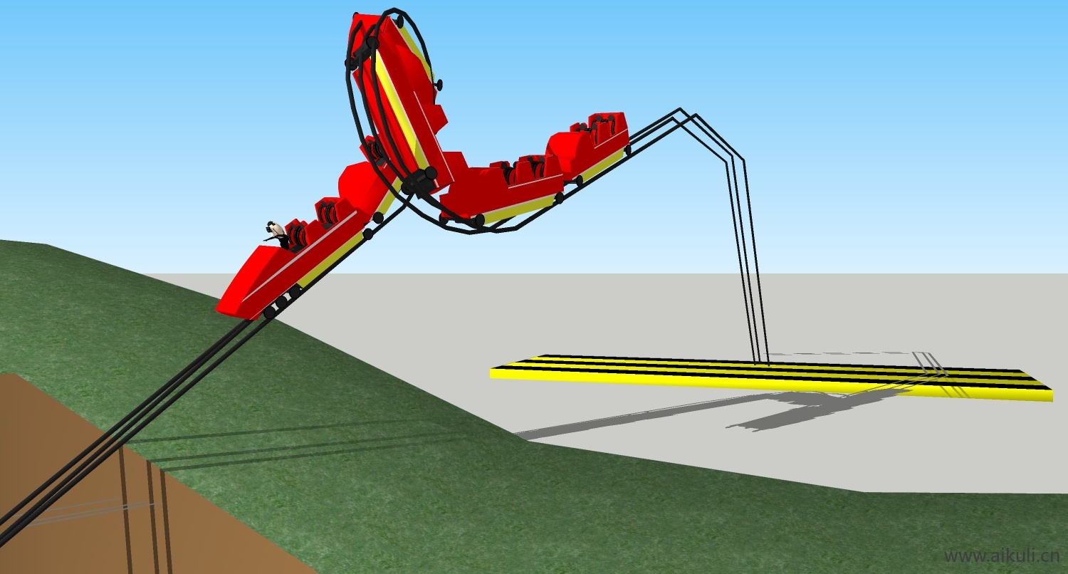 现代游乐设施儿童设施V-SU免费模型