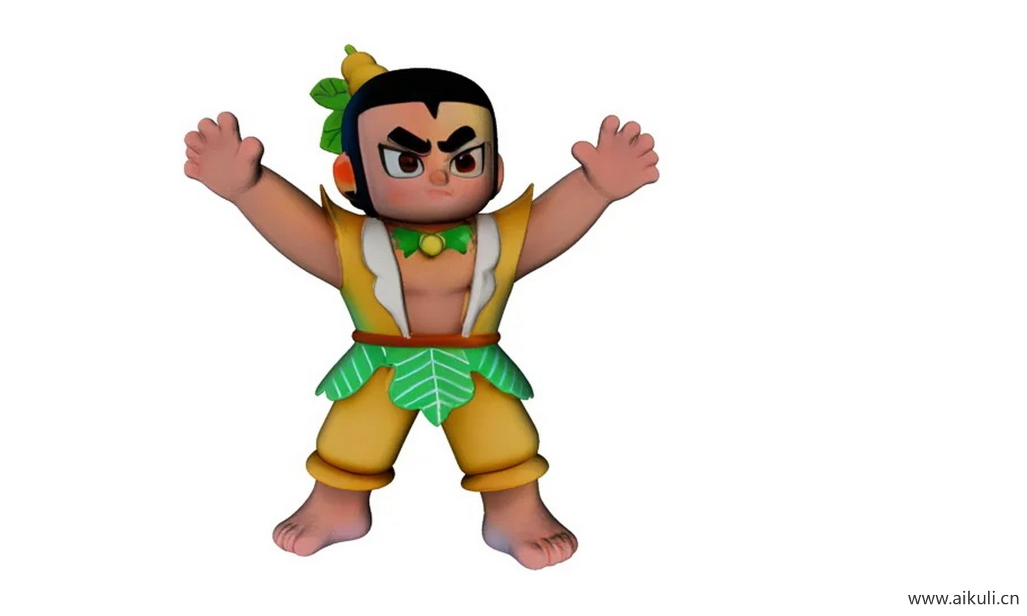 葫芦娃卡通SU模型