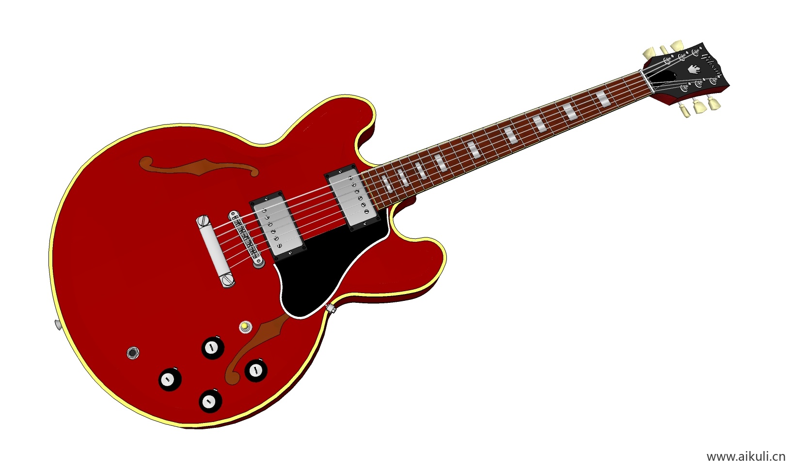 吉他 钢琴 手鼓 乐器BQ-SU免费模型