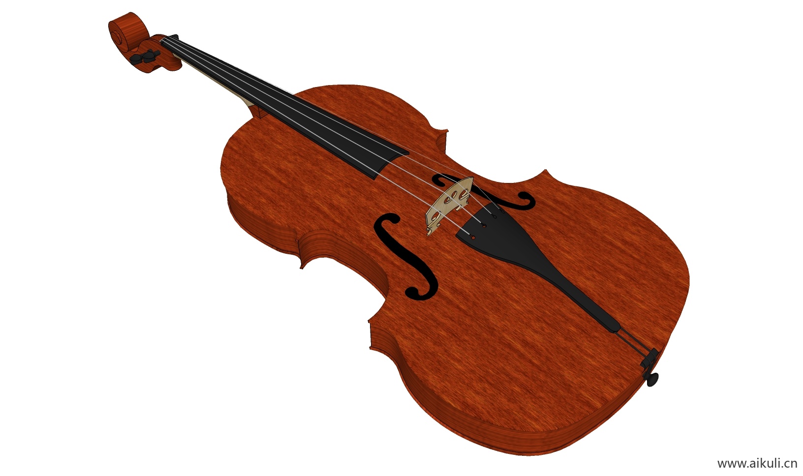 现代 唢呐 吉他 电子钢琴 手鼓 古代乐器CL-SU免费模型