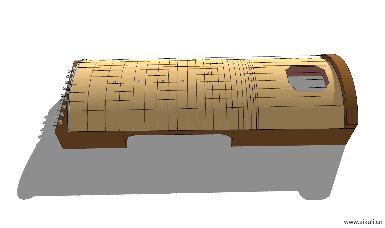 现代 唢呐 吉他 电子钢琴 手鼓 古代乐器F-SU免费模型
