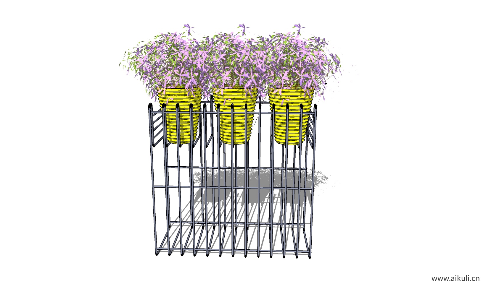 绿墙花架 拱门植物 植物墙 盆栽 盆景C-su免费模型