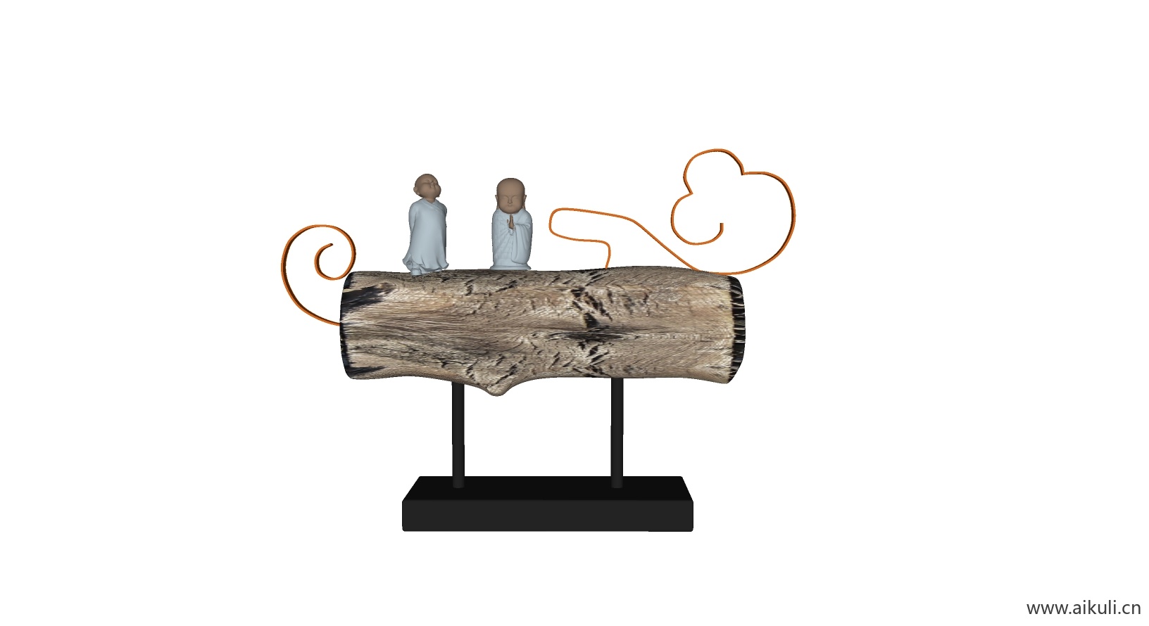 新中式摆件 SU6饰品_1