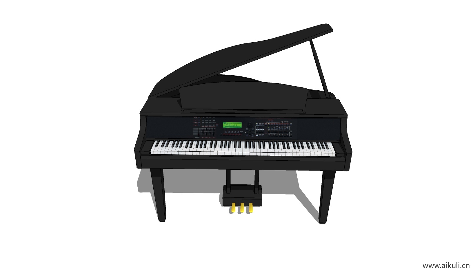 吉他 钢琴 手鼓 乐器BA-SU免费模型