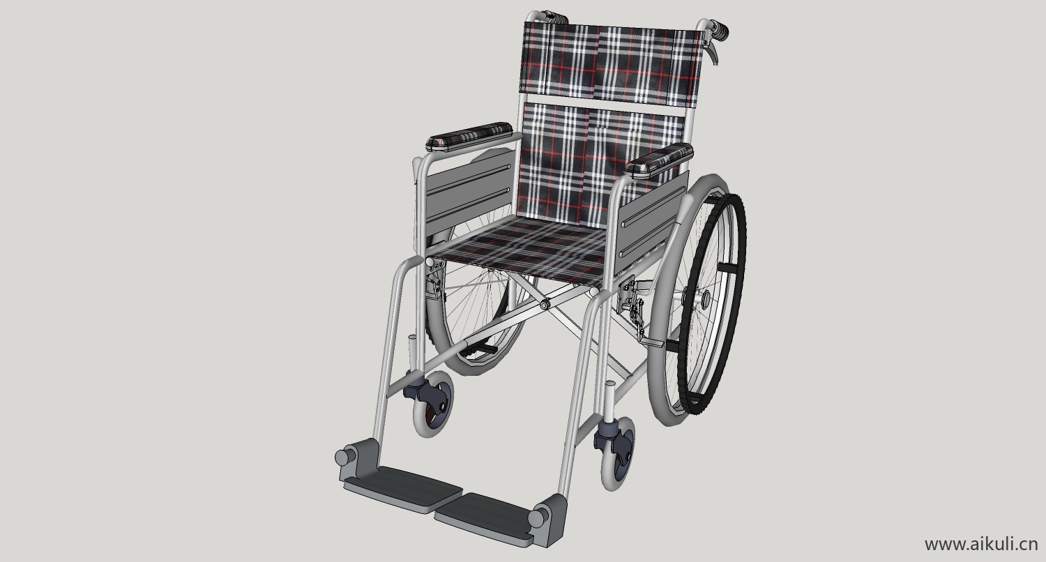 轮椅推车医疗medicale-su模型素材