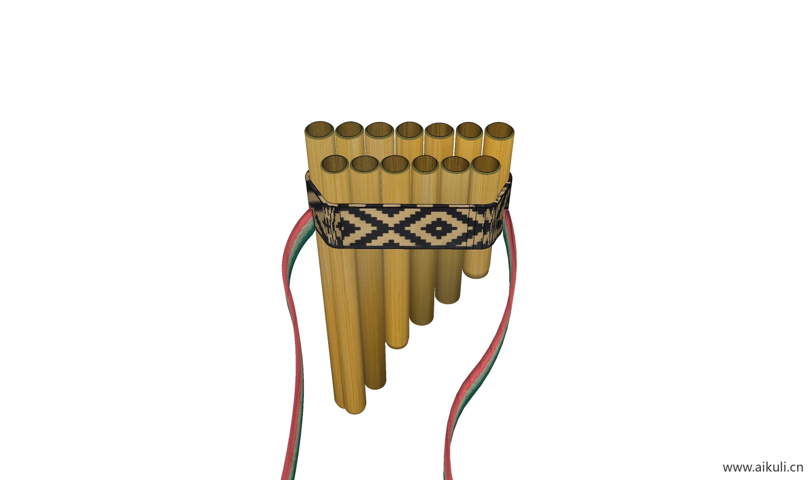 现代 唢呐 吉他 电子钢琴 手鼓 古代乐器X-SU免费模型