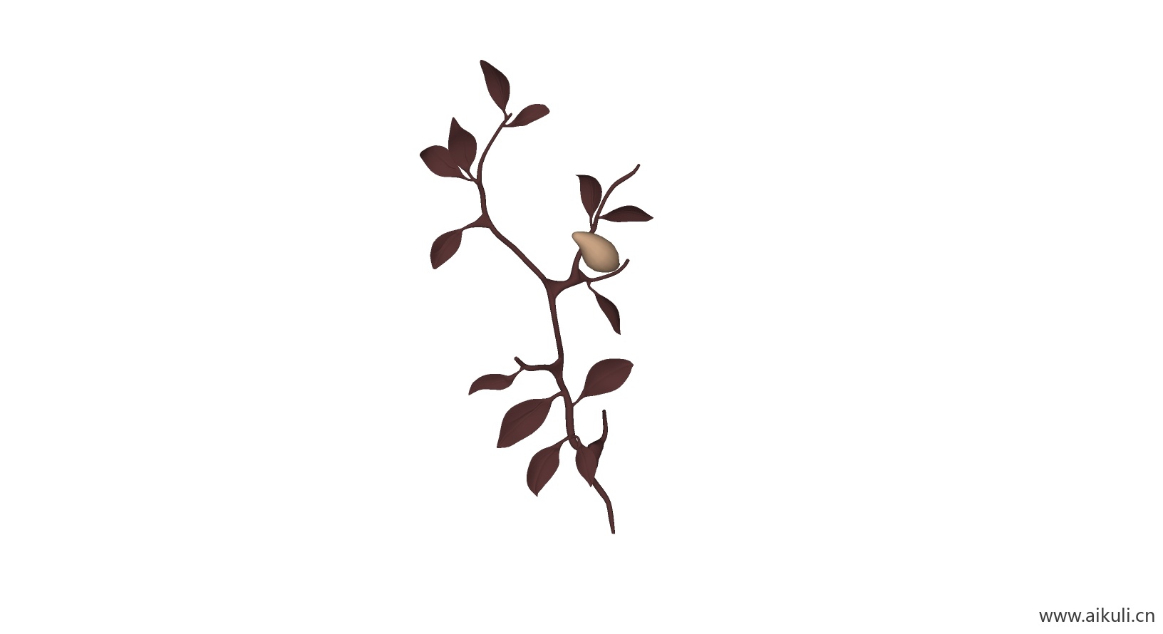 新中式摆件 SU室内摆件模型饰品