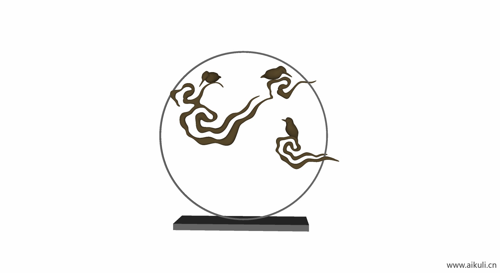 新中式摆件 SU9饰品_1