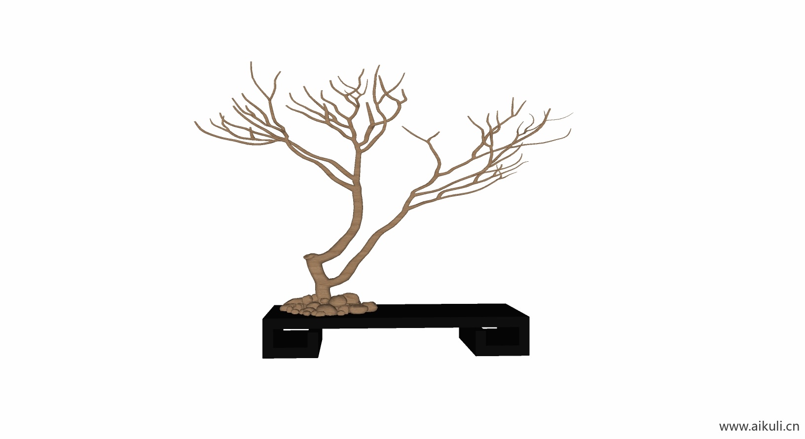 新中式摆件 SU室内摆件饰品_1