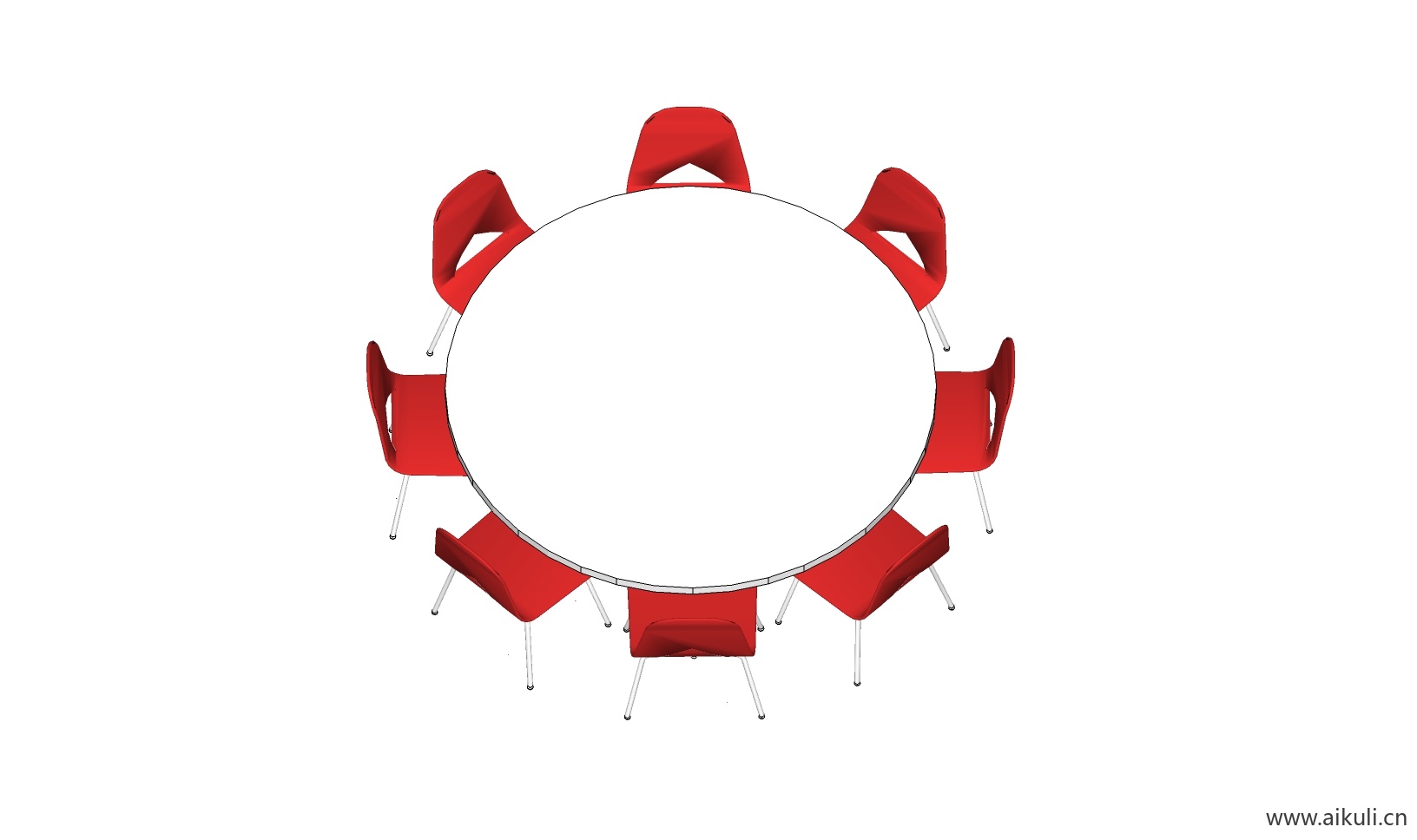 儿童桌椅 幼儿园桌椅设施J-SU模型