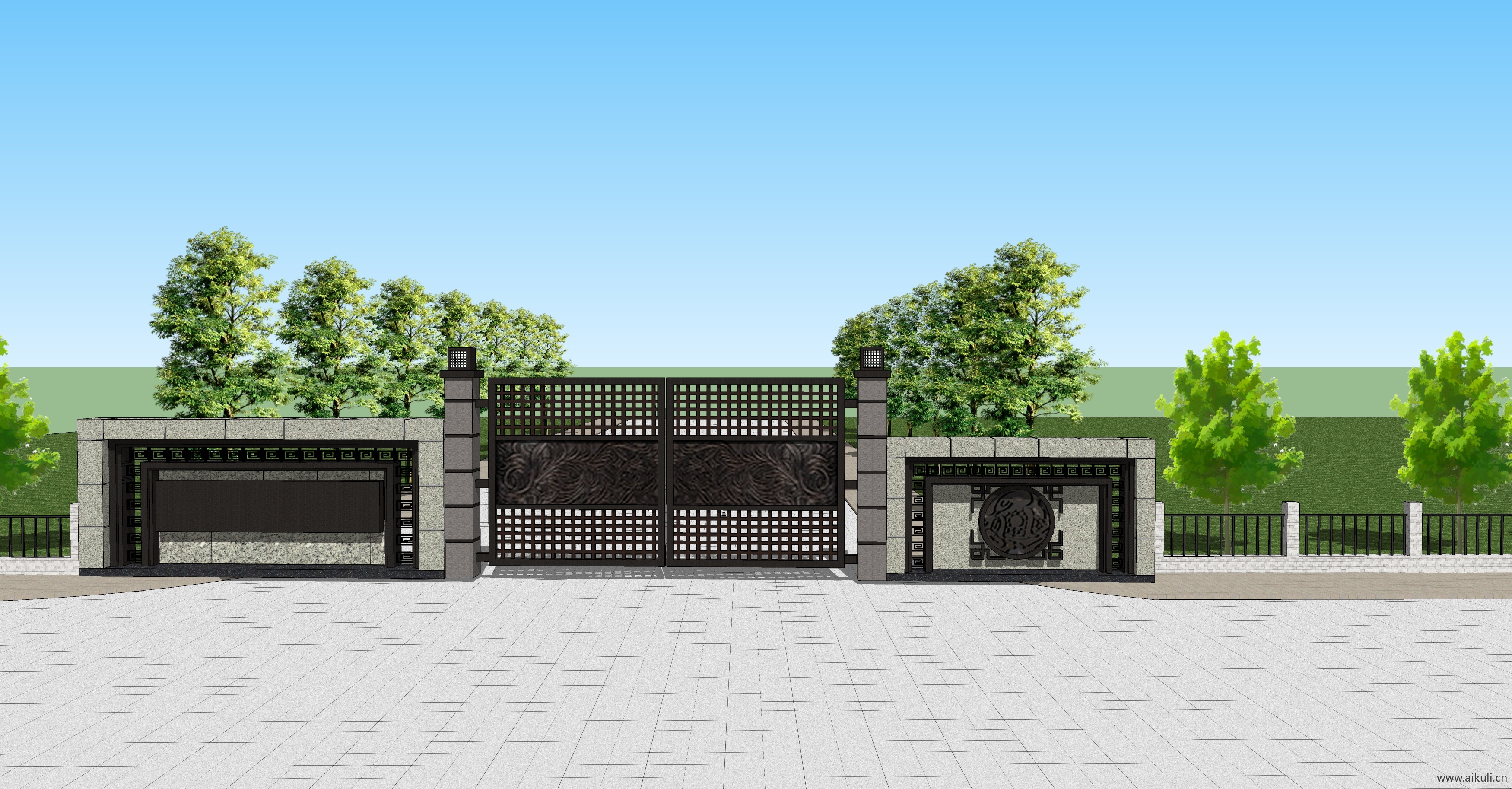 文化公园大门入口4