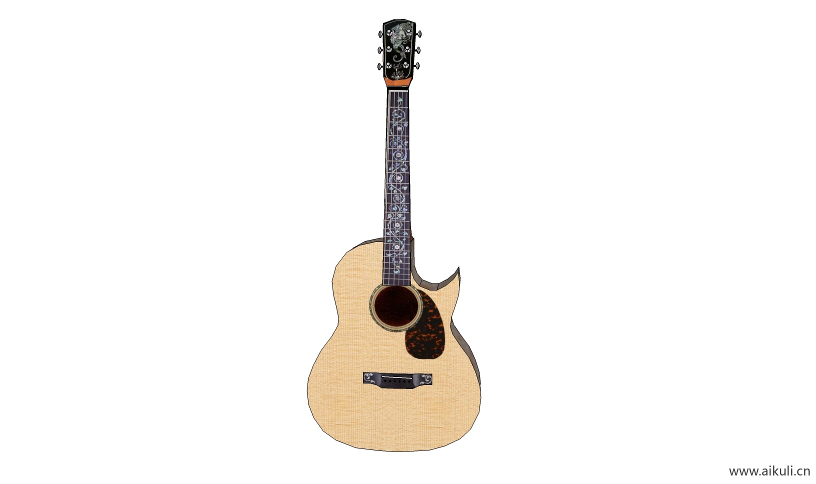 吉他 钢琴 手鼓 乐器D-SU免费模型