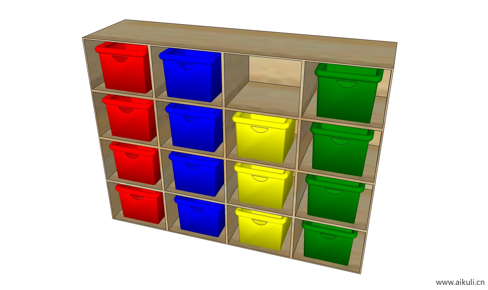 现代儿童卡通桌椅 幼儿园桌椅设施BZ-SU模型