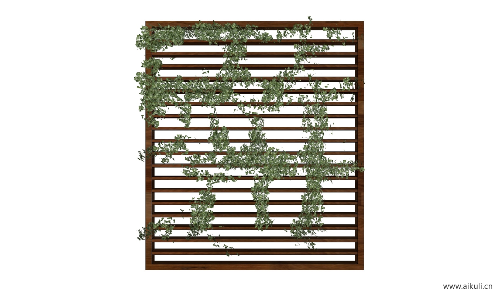 绿墙花架 拱门植物 植物墙 盆栽 盆景BU-su免费模型