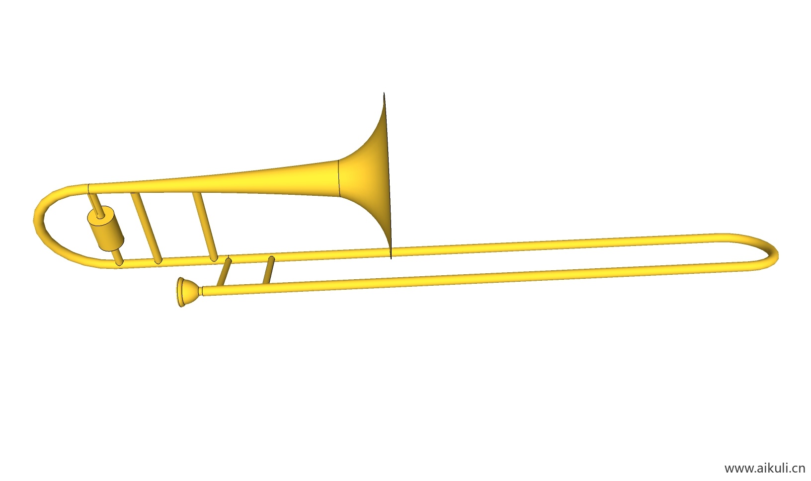 现代 唢呐 吉他 电子钢琴 手鼓 古代乐器CJ-SU免费模型