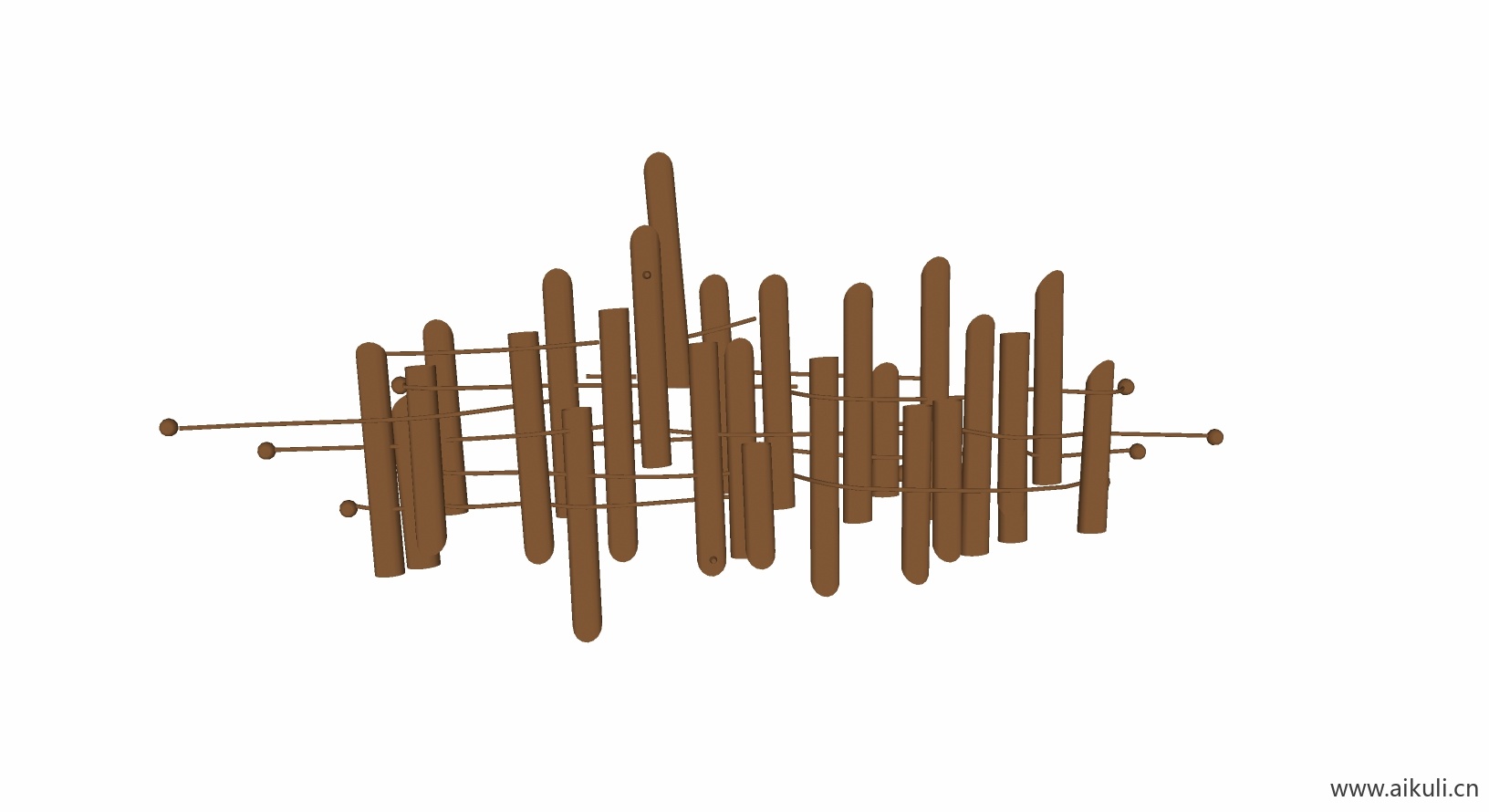 新中式摆件 SU4饰品_2