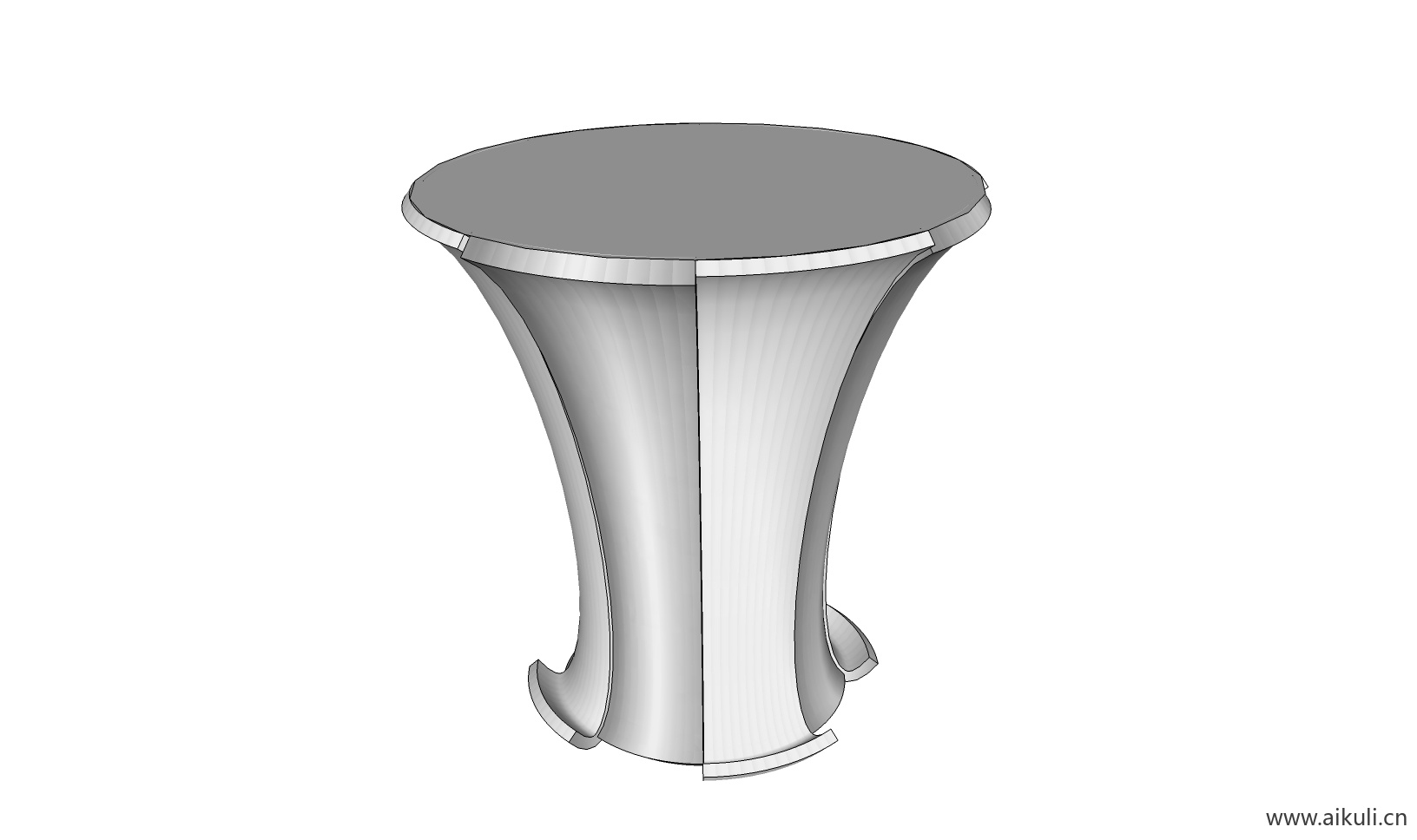 现代 唢呐 吉他 电子钢琴 手鼓 古代乐器T-SU免费模型