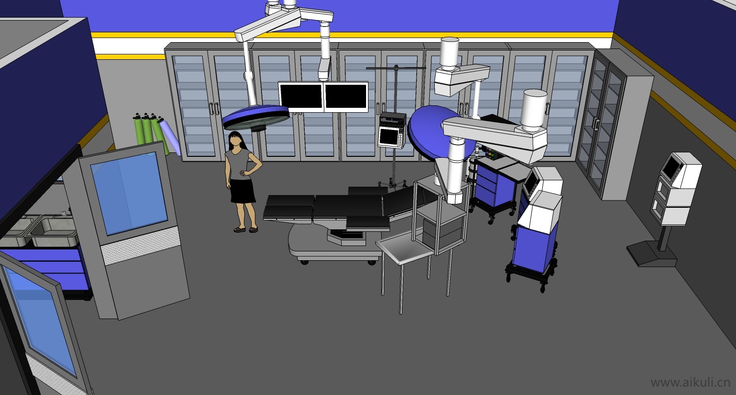 科室病房医疗medical-b su模型素材