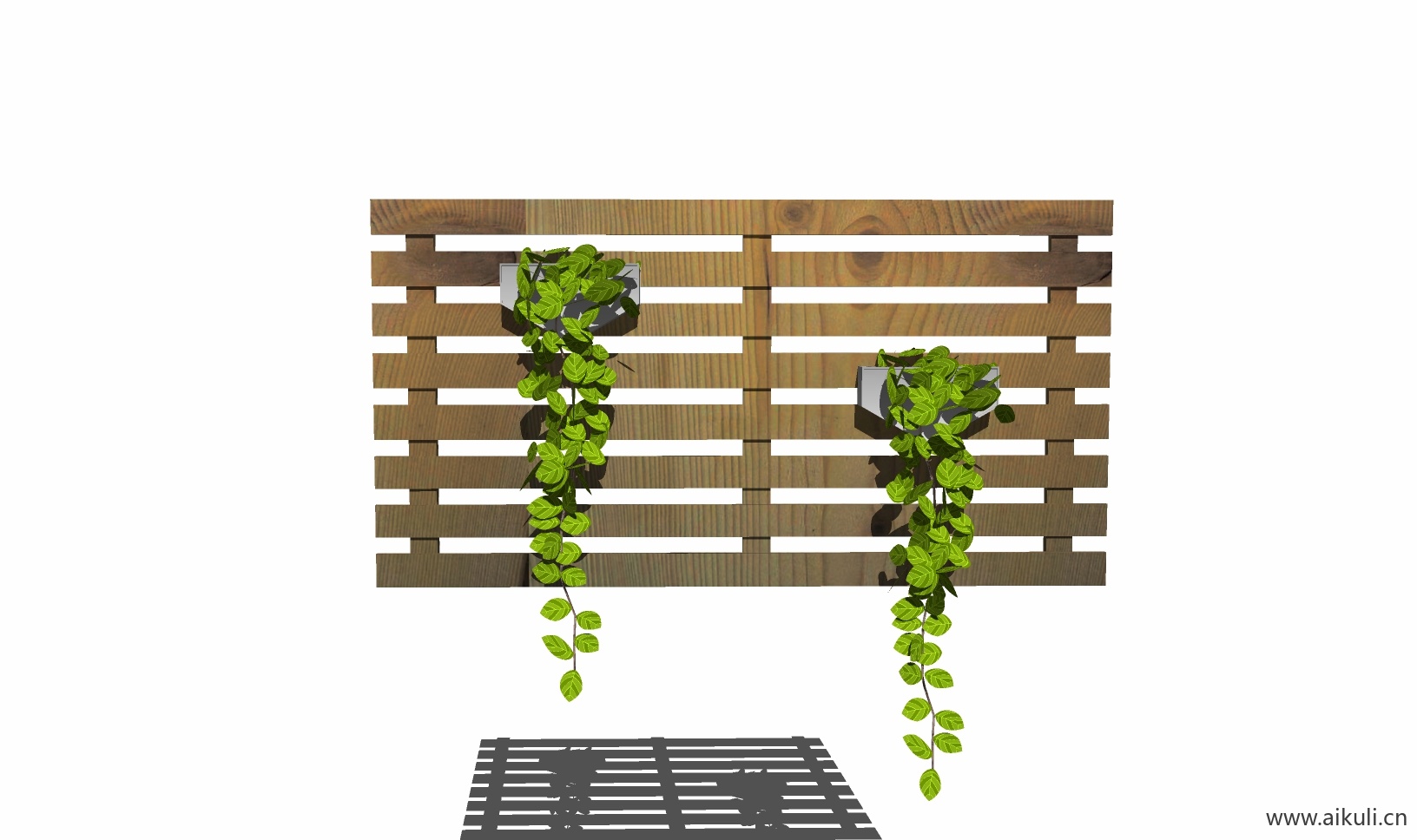 现代绿墙花架 拱门植物 植物墙 盆栽 盆景U-su免费模型