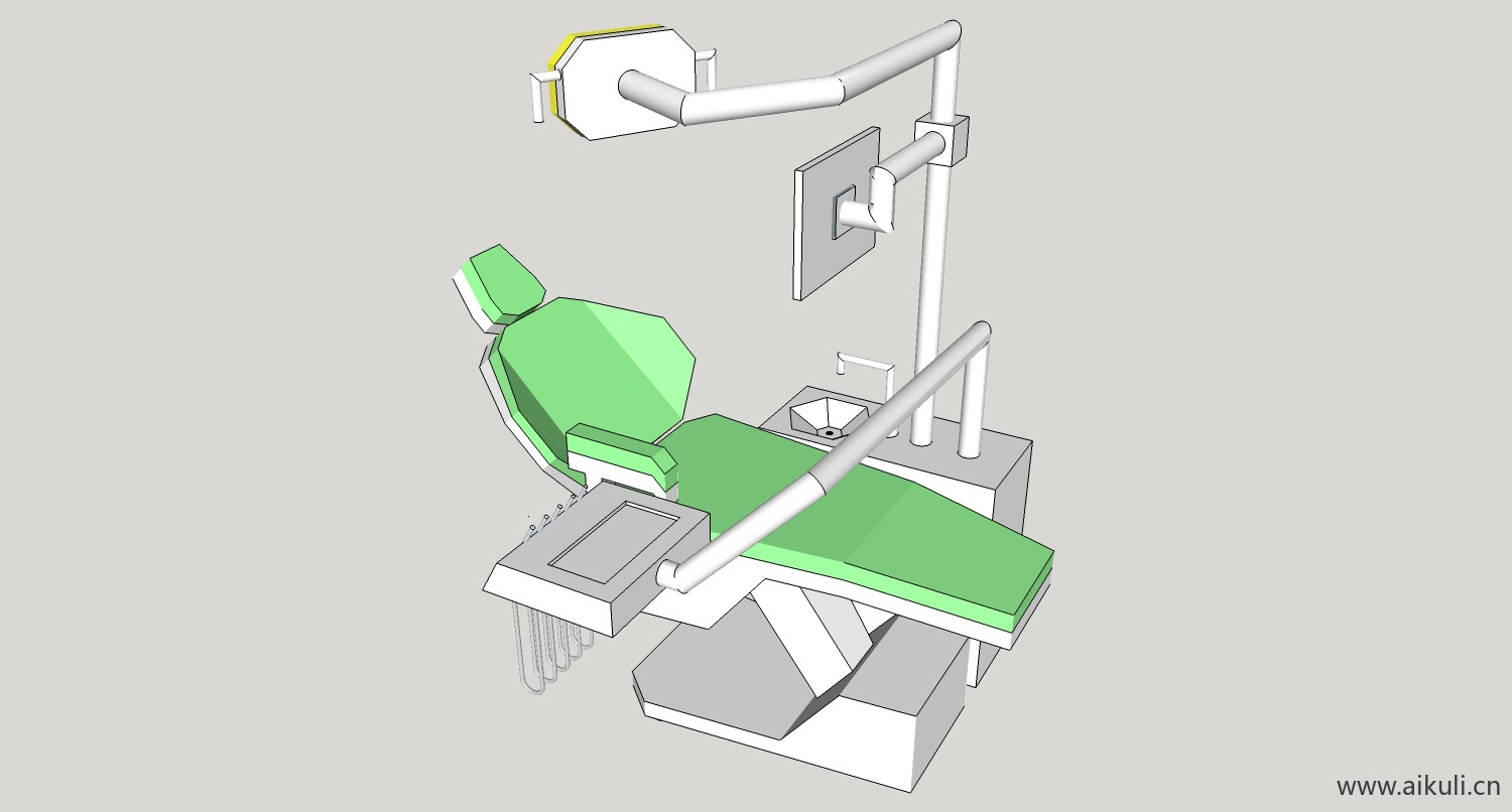 手术台设备医用产品医疗su模型 eoperating table