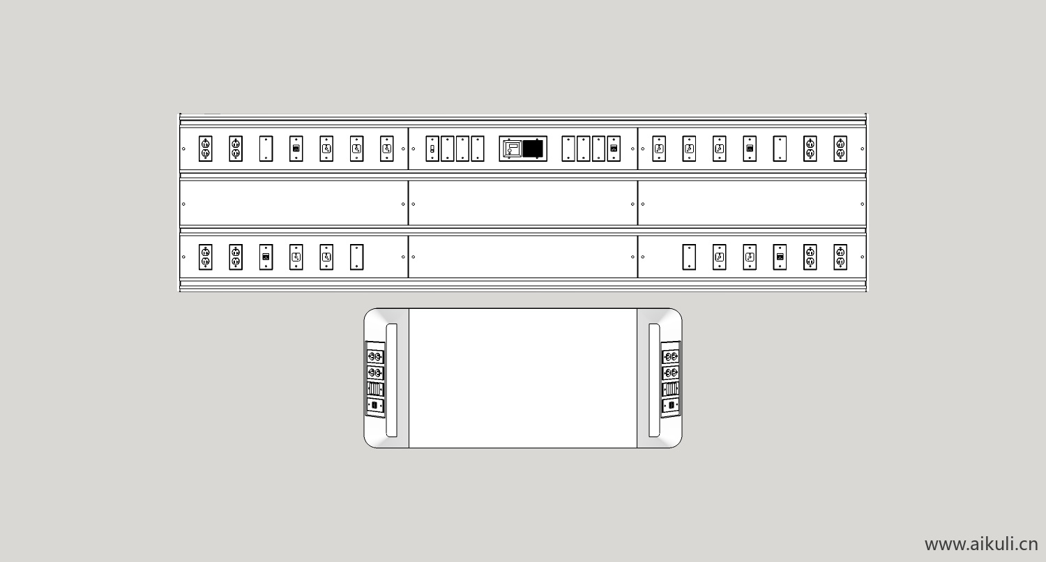 医疗设备设施su模型p-medical