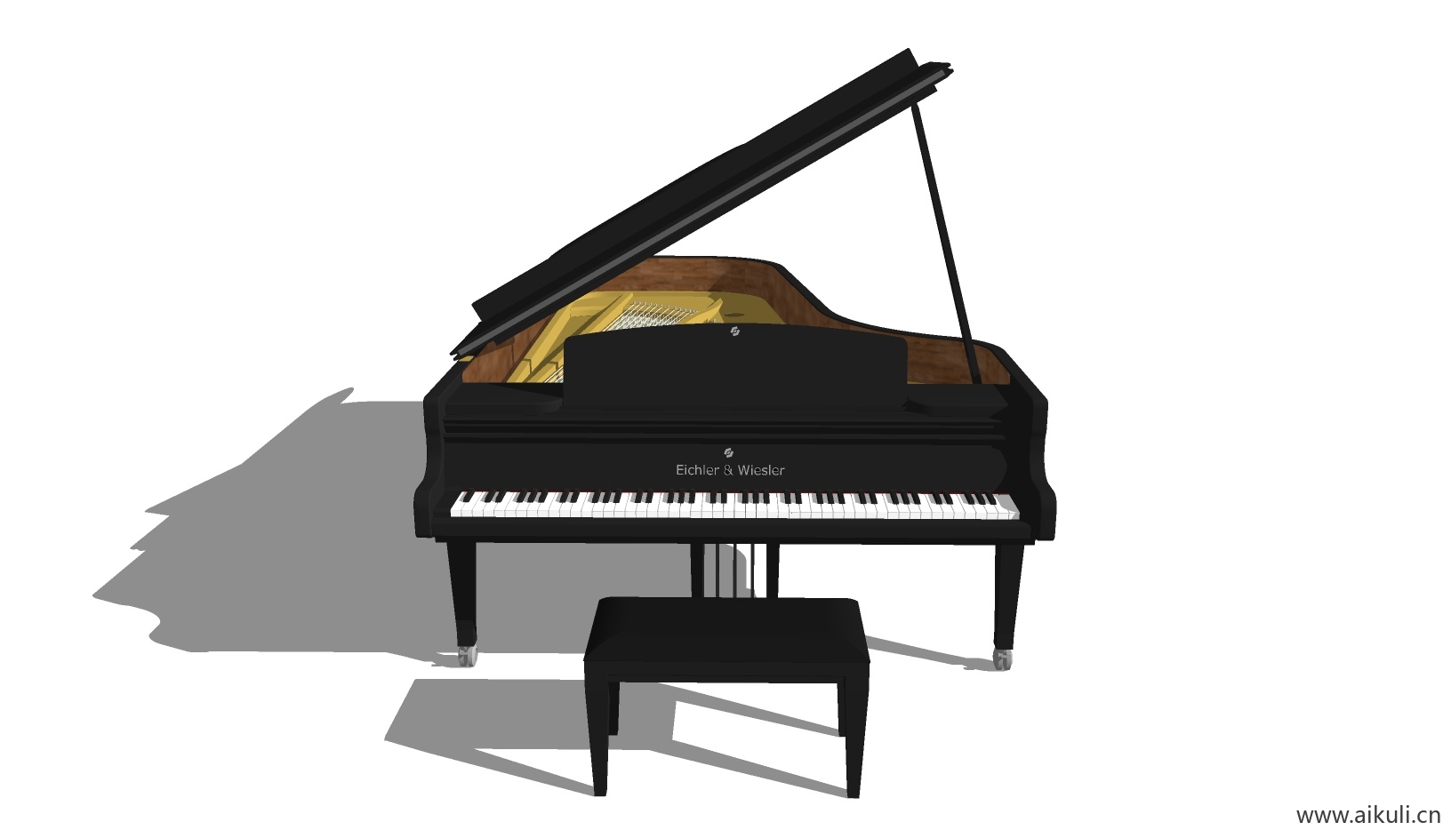 吉他 钢琴 手鼓 乐器CA-SU免费模型