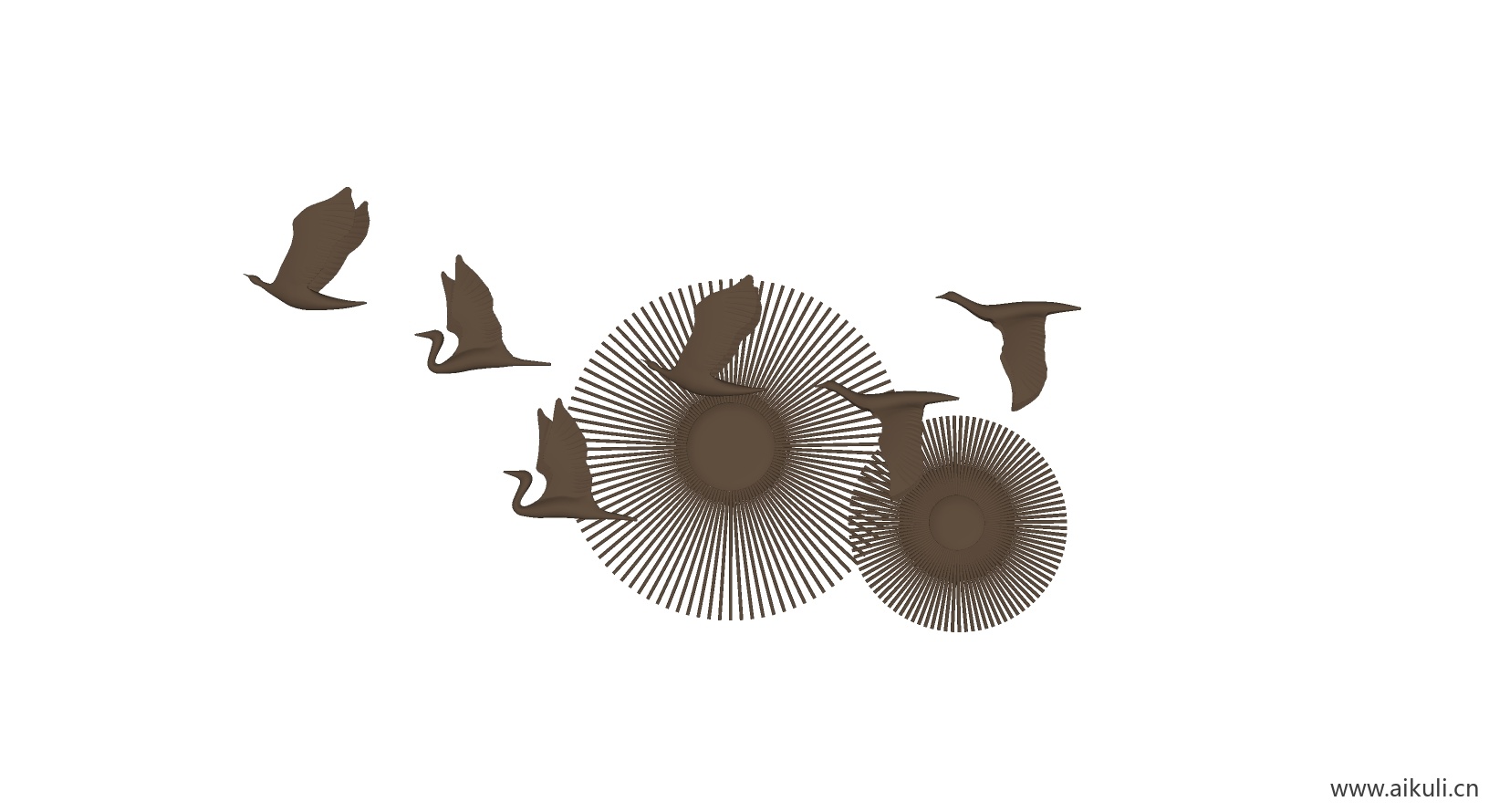 新中式摆件 SU模型9饰品