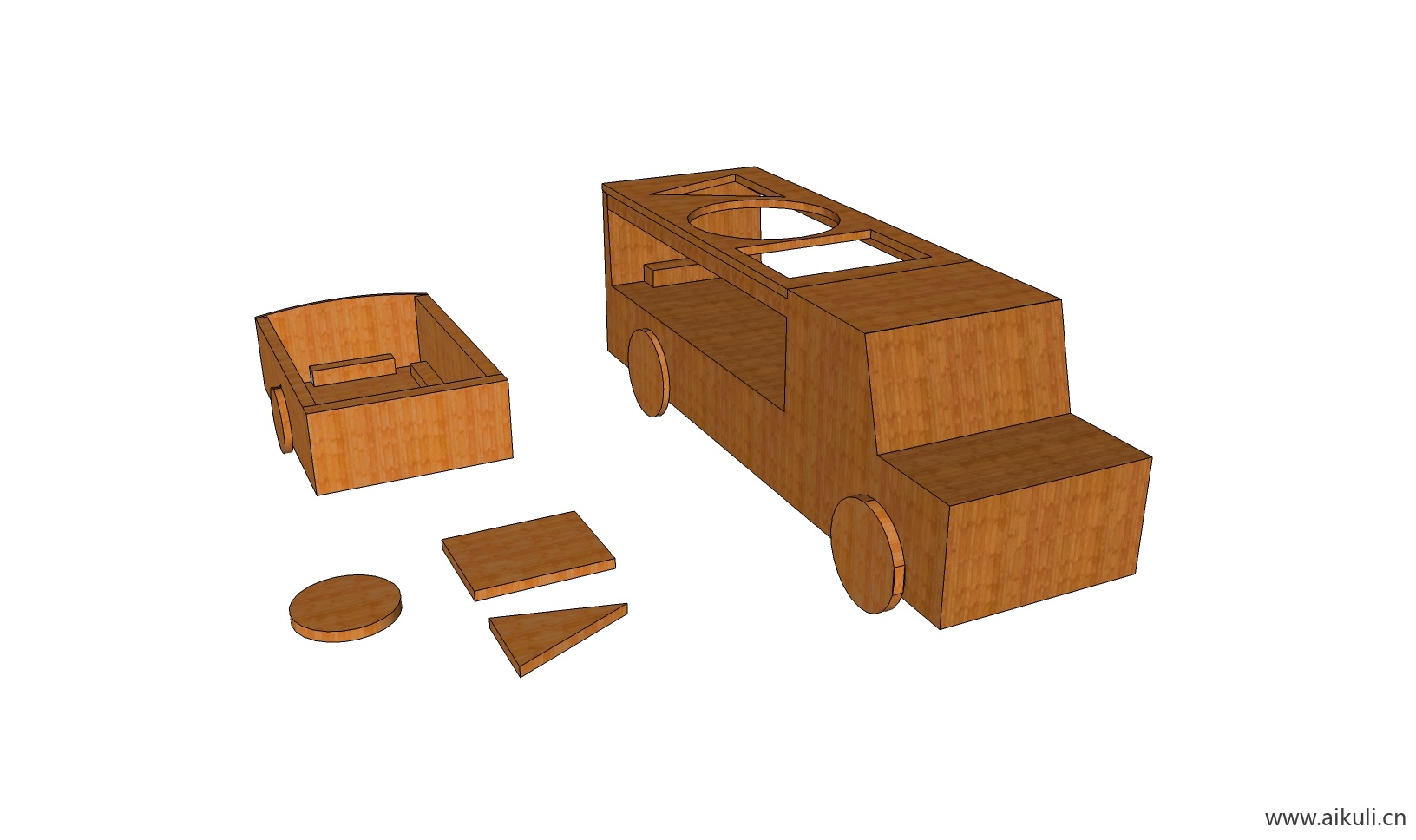 卡通玩具 现代幼儿园儿童玩具 教学设备I-SN模型