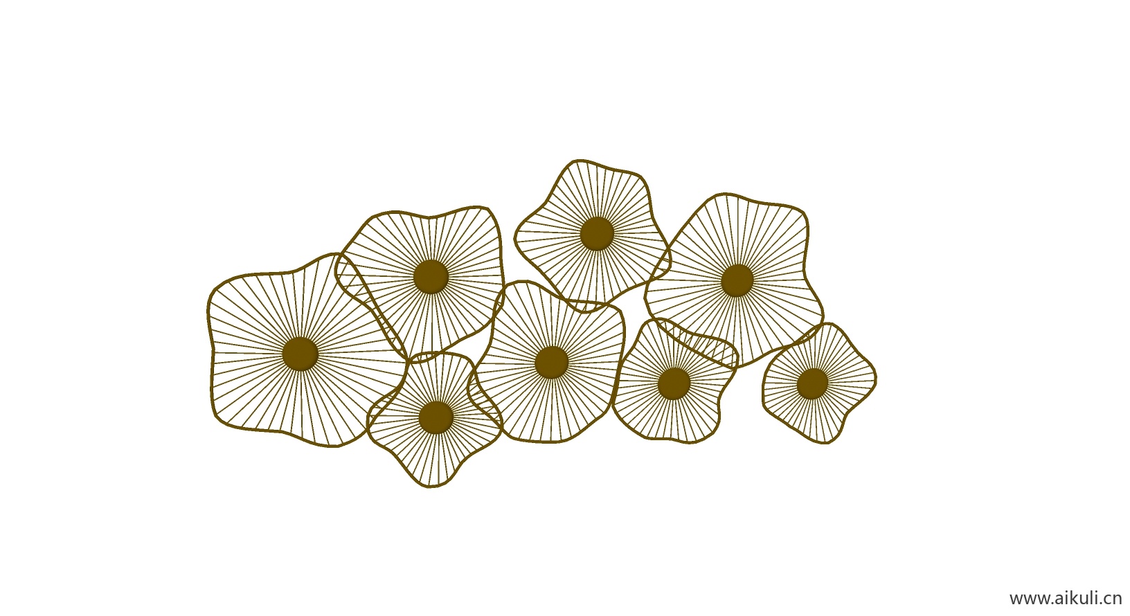 新中式摆件 SU模型饰品_3