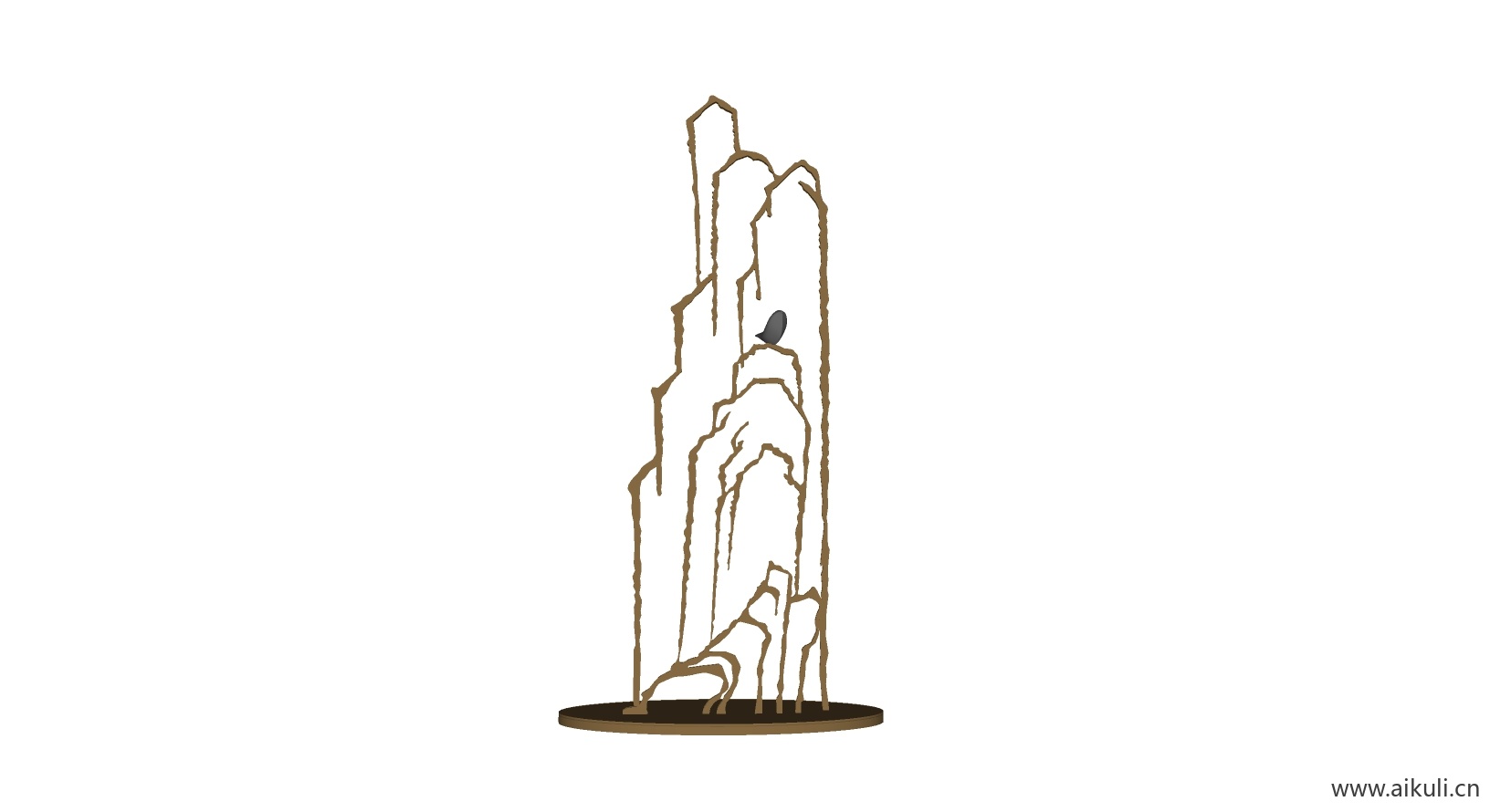 新中式摆件 SU模型8饰品