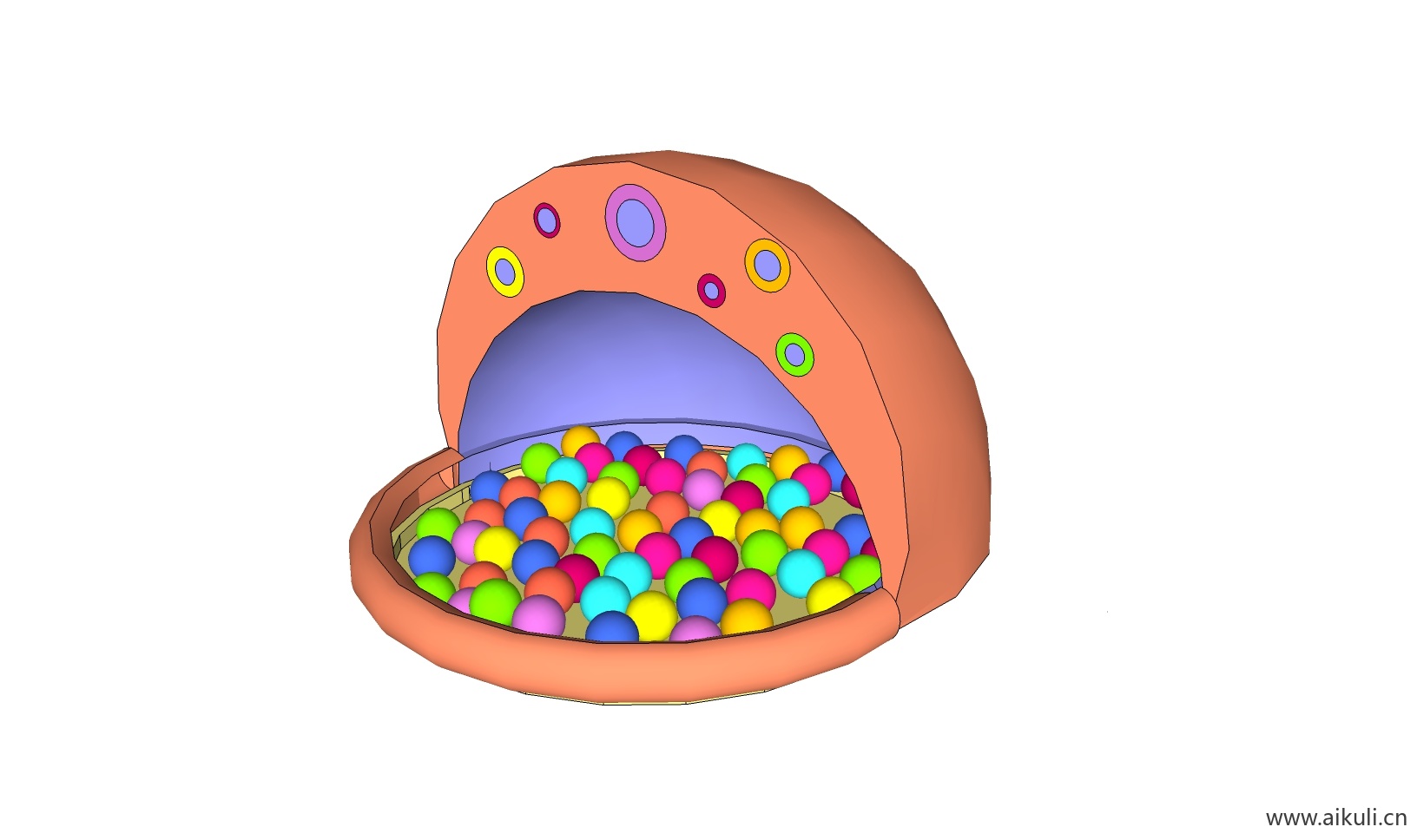 卡通玩具 现代幼儿园儿童玩具 教学设备S-SN模型