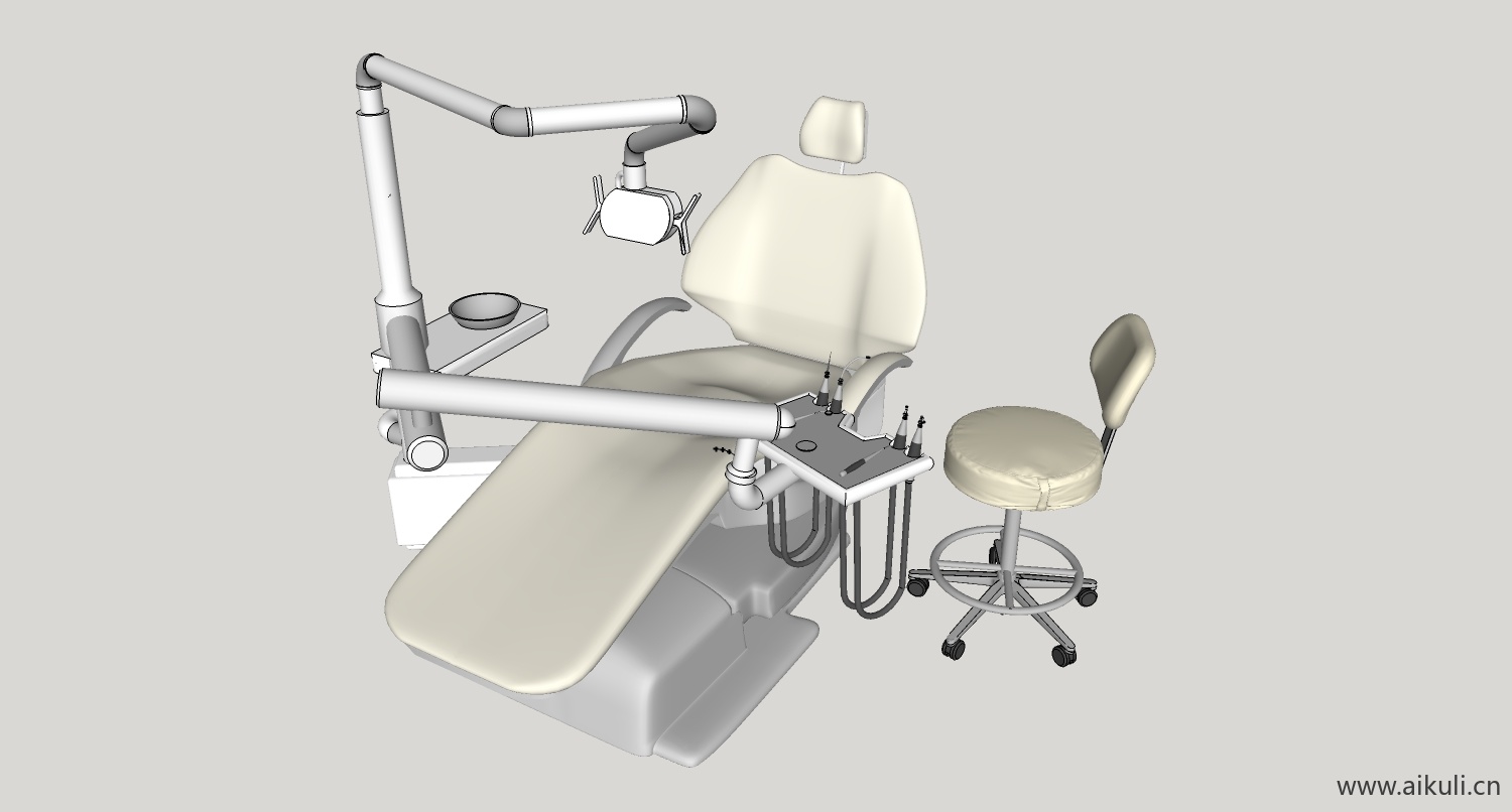 手术台设备医用产品医疗su模型 koperating table