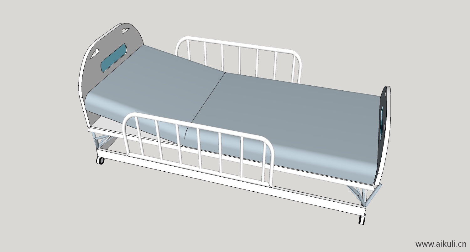 病床病房医疗 医疗设备设施hospital bedt su模型