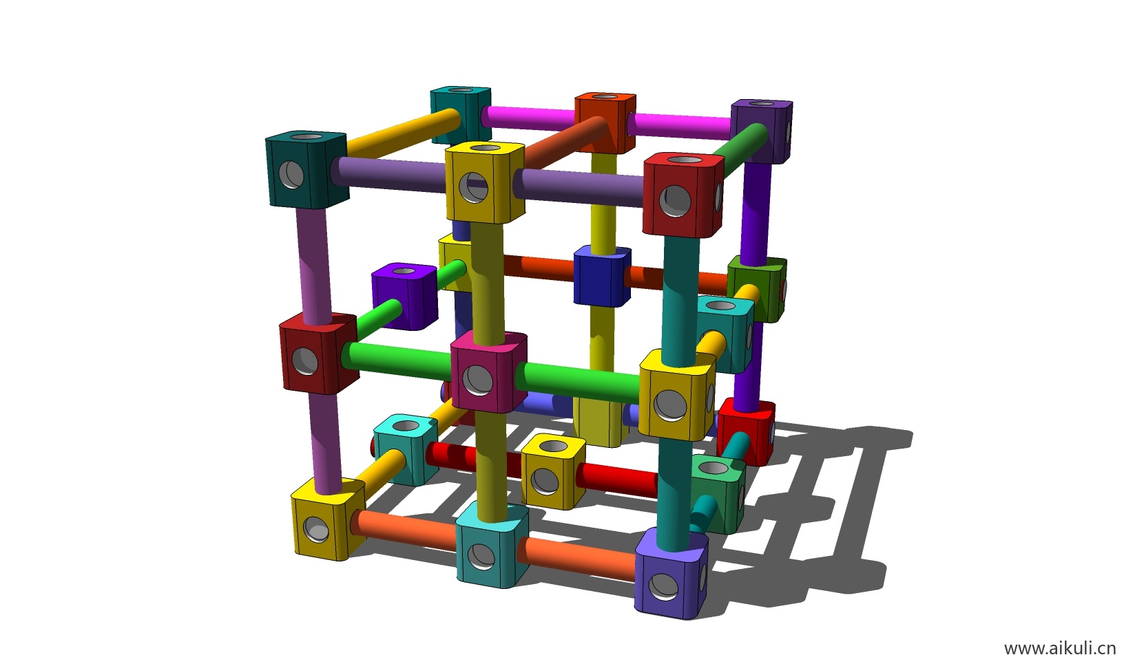 幼儿园卡通玩具 儿童玩具 教学设备Q-SN模型