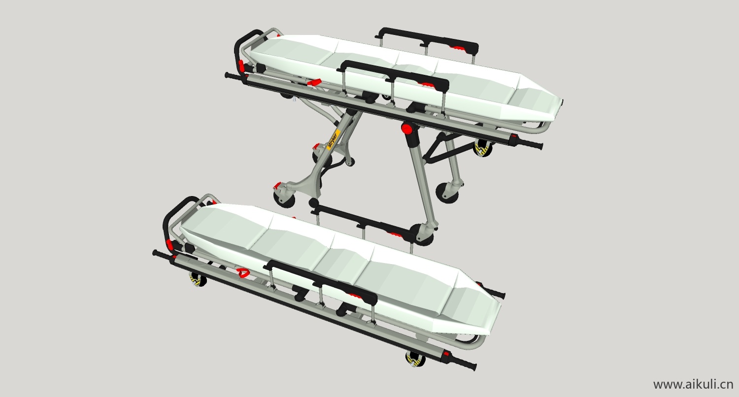 担架医疗medicala su模型素材