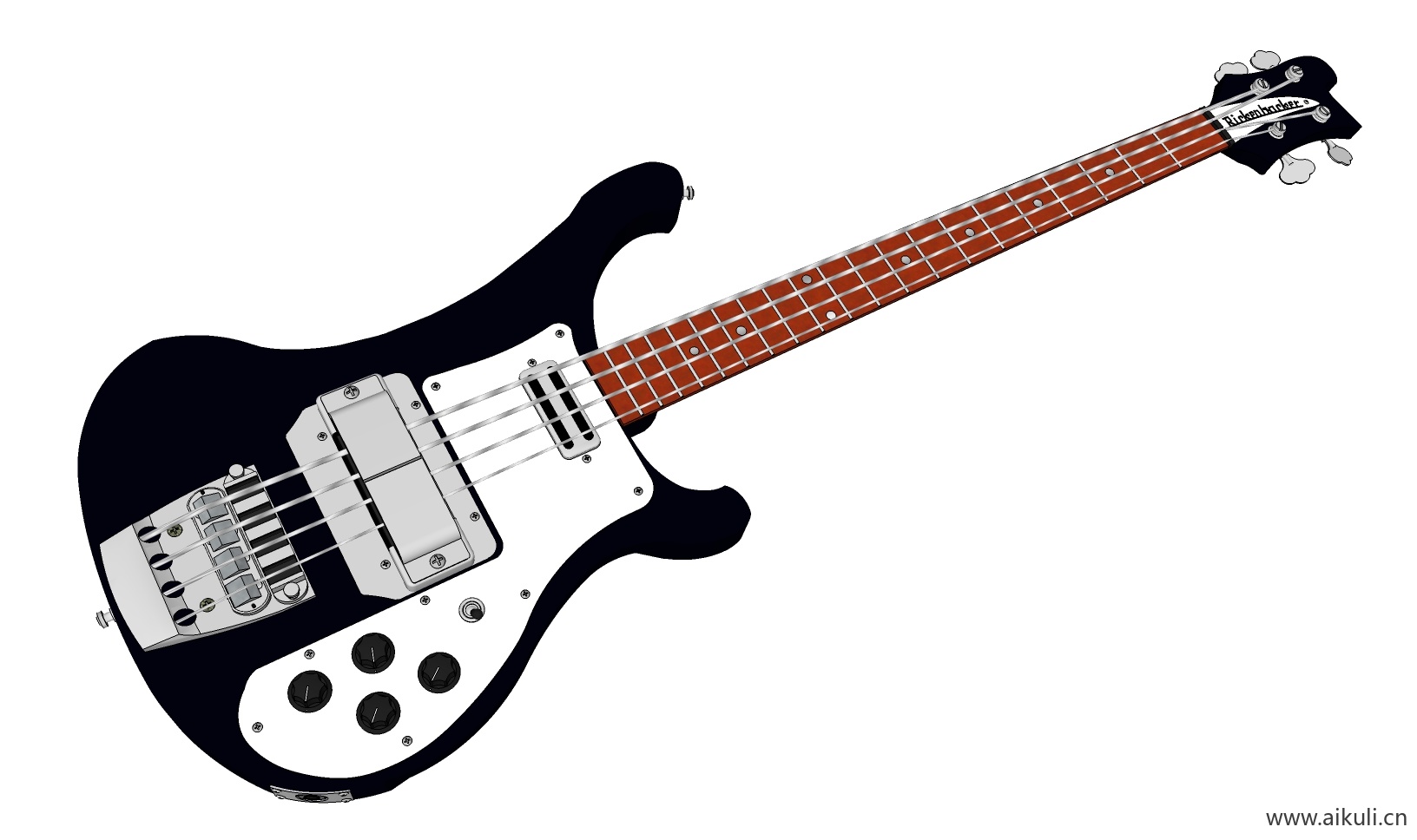 现代 唢呐 吉他 电子钢琴 手鼓 古代乐器BE-SU免费模型