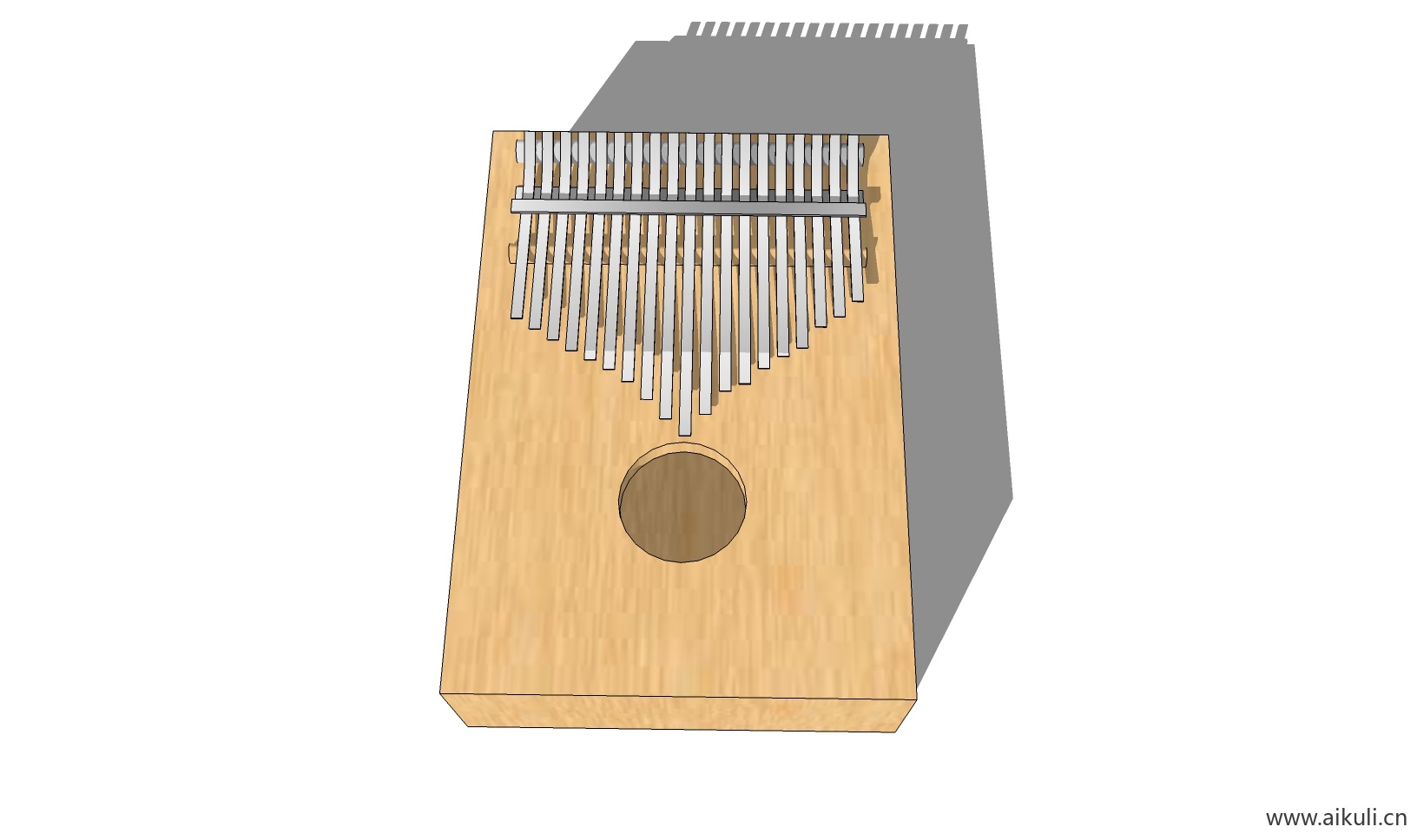 现代 唢呐 吉他 电子钢琴 手鼓 古代乐器R-SU免费模型