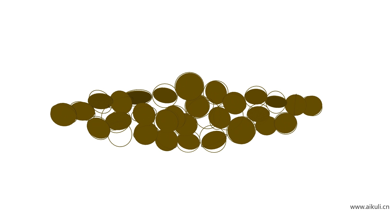 新中式摆件 SU室内摆件饰品_2