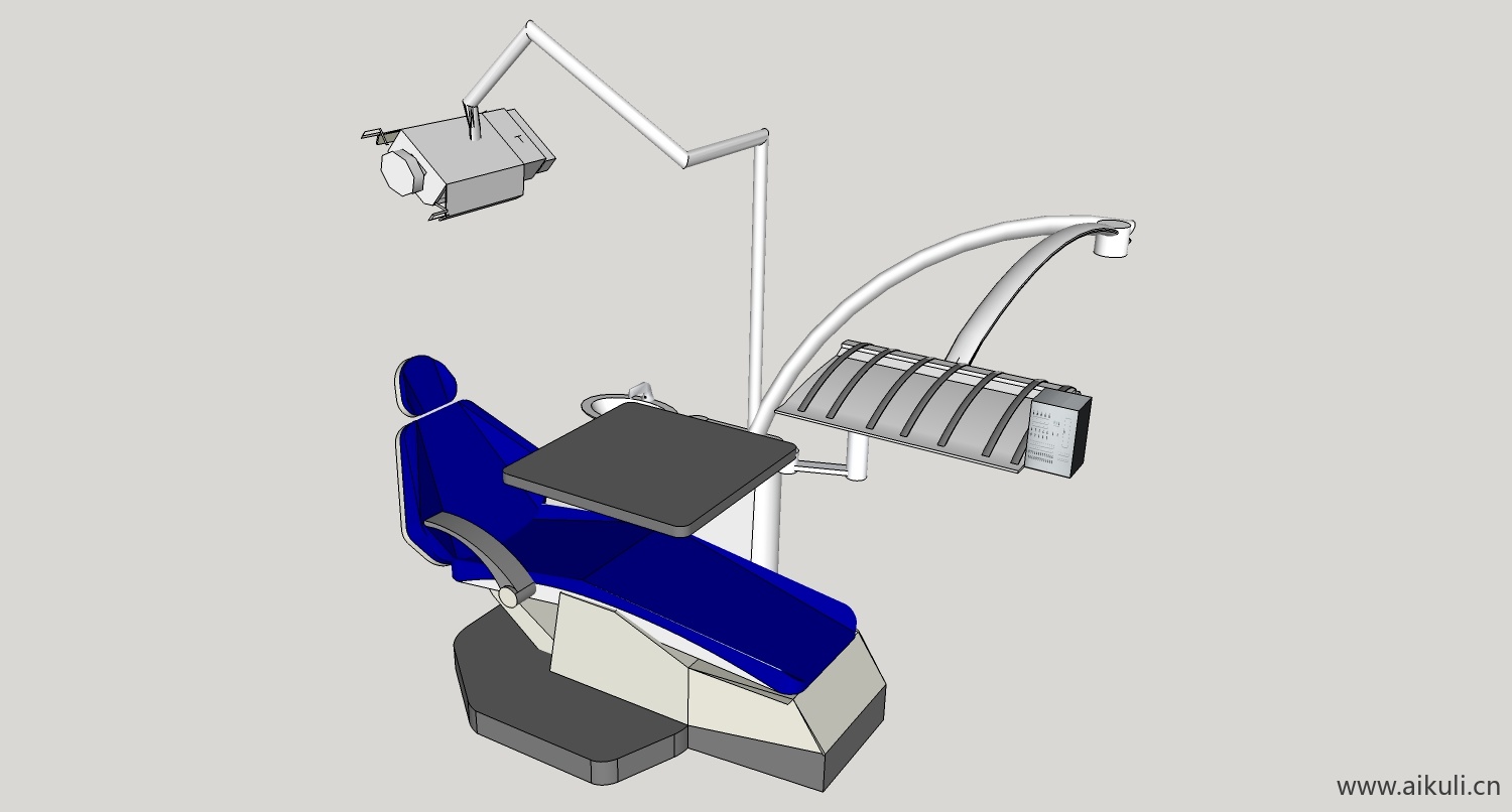 手术台设备医用产品医疗su模型 aoperating table