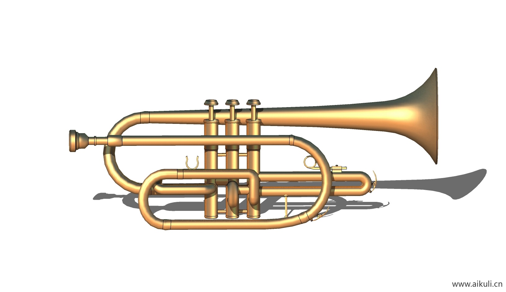 现代 唢呐 吉他 电子钢琴 手鼓 古代乐器BD-SU免费模型