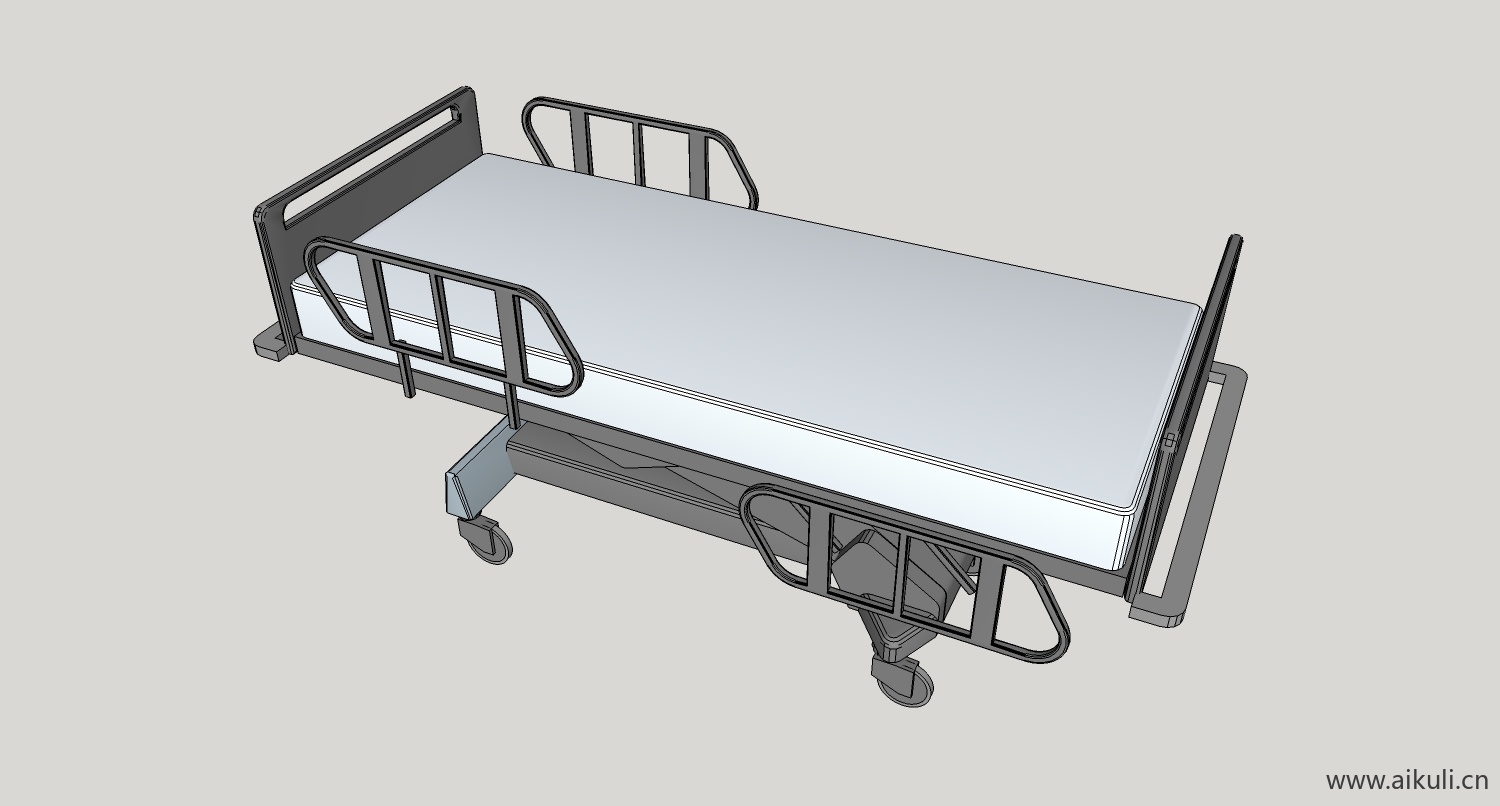 病床病房医疗 医疗设备设施hospital bedg su模型