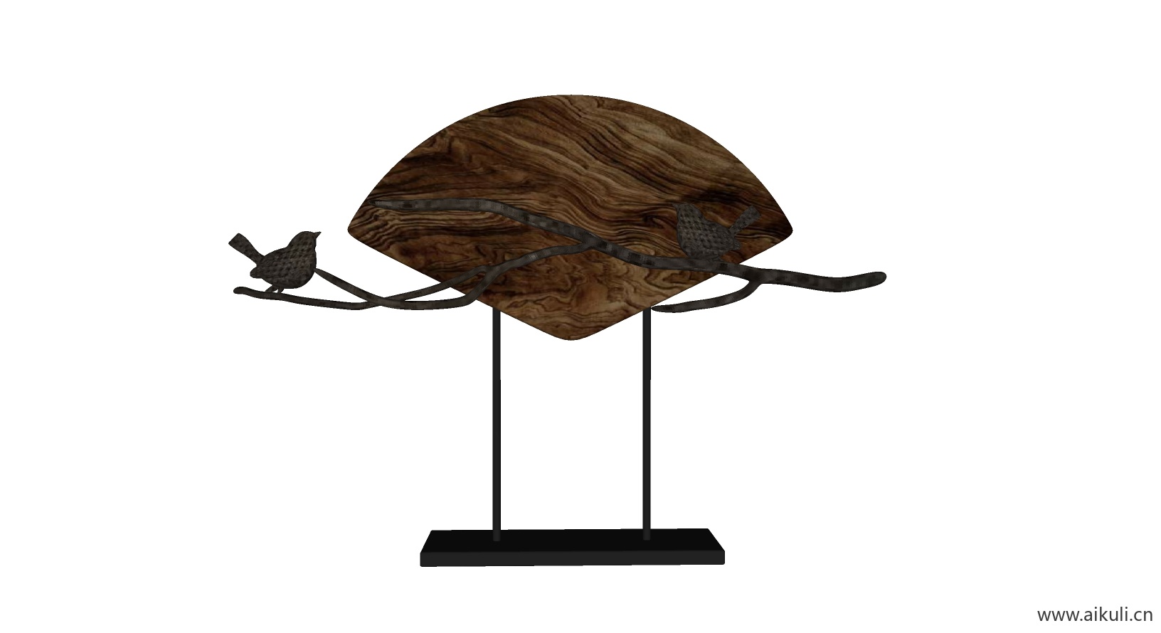 新中式摆件 SU模型0饰品