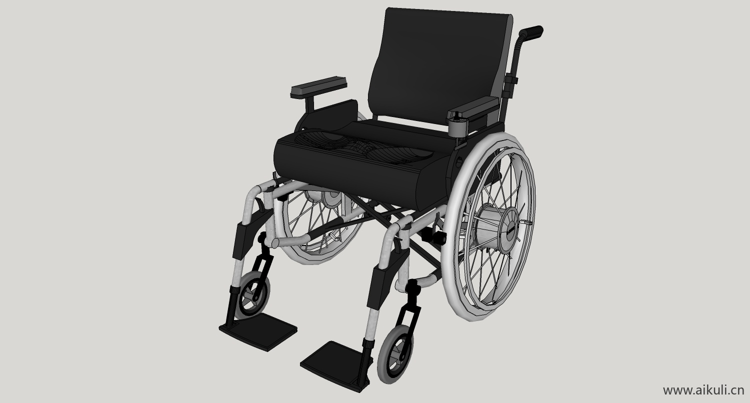 轮椅推车医疗medicalh-su模型素材