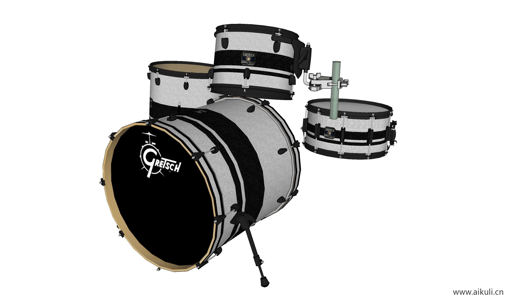 吉他 钢琴 手鼓 乐器BB-SU免费模型