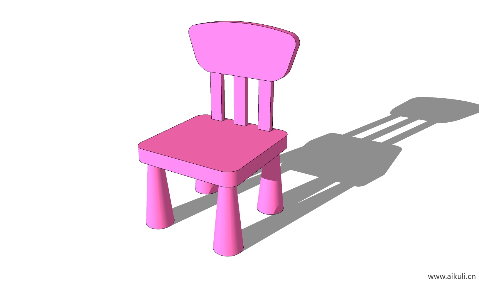 儿童桌椅 幼儿园桌椅设施BE-SU模型