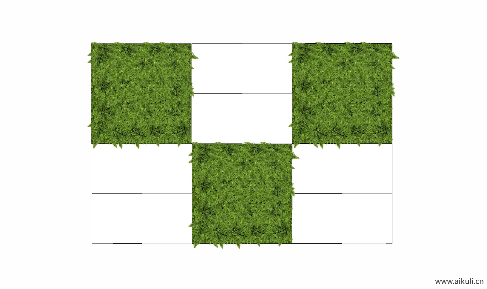 现代绿墙花架 拱门植物 植物墙 盆栽 盆景BN-su免费模型